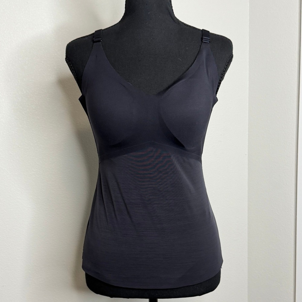 Honeylove LiftWear Cami Black Wireless Support Shapewear Camisole M